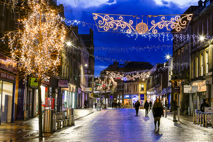 Kirkcaldy Christmas lights