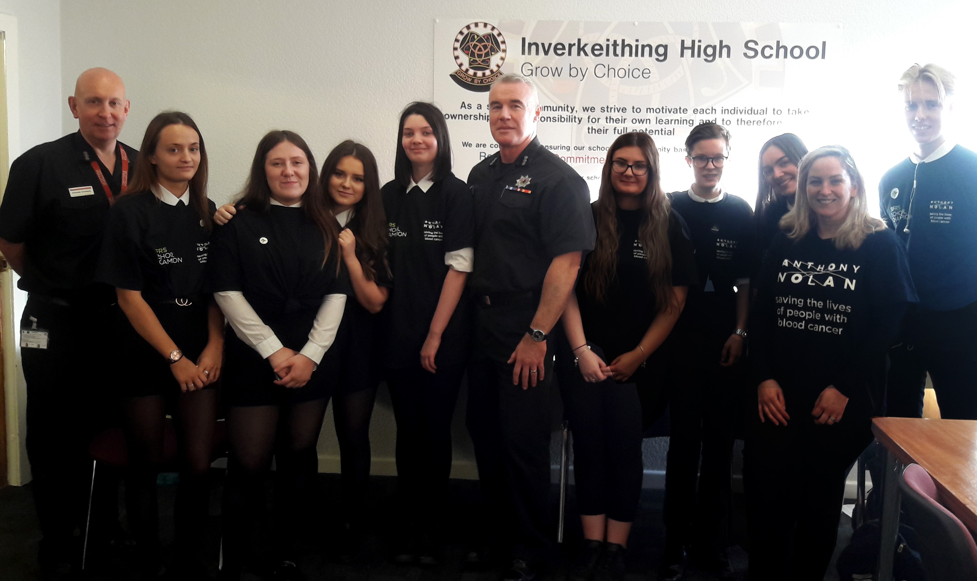 Pupils sign up to save a life
