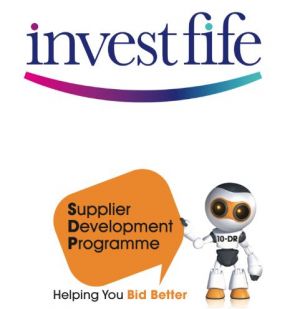 Invest Fife and Supplier Development Programme logos