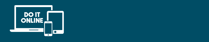 Do it Online banner Hyperlink to online council tax account