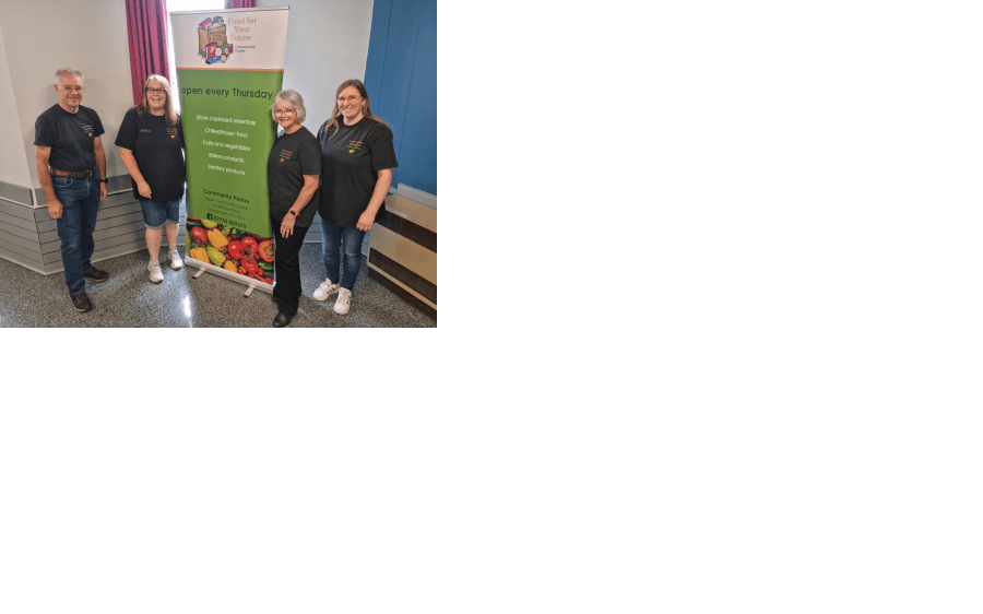 Volunteers from pantry - New life breathed into Touch Community Centre