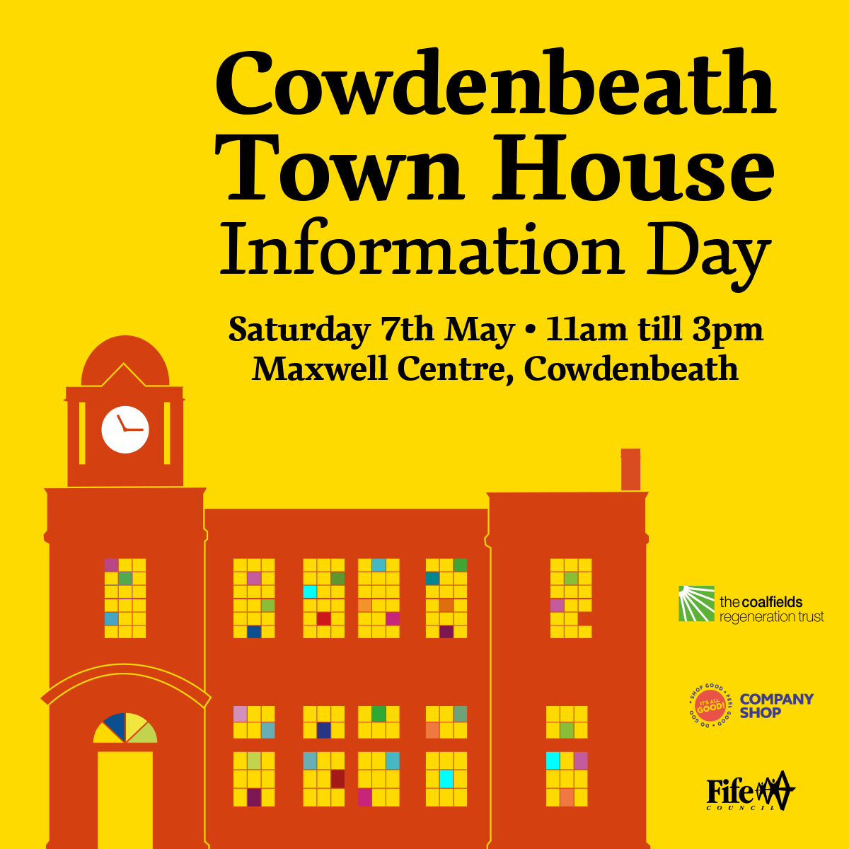 Town House, Cowdenbeath information day - Have your say on future plans for Cowdenbeath Town House