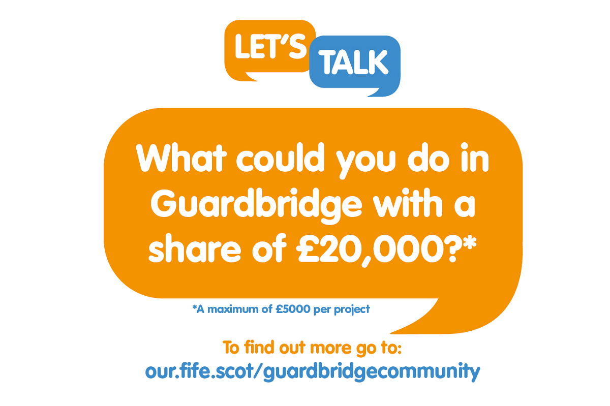 What could you do in Guardbridge with a share of £20,000? What could you do in Guardbridge with a share of £20,000?
