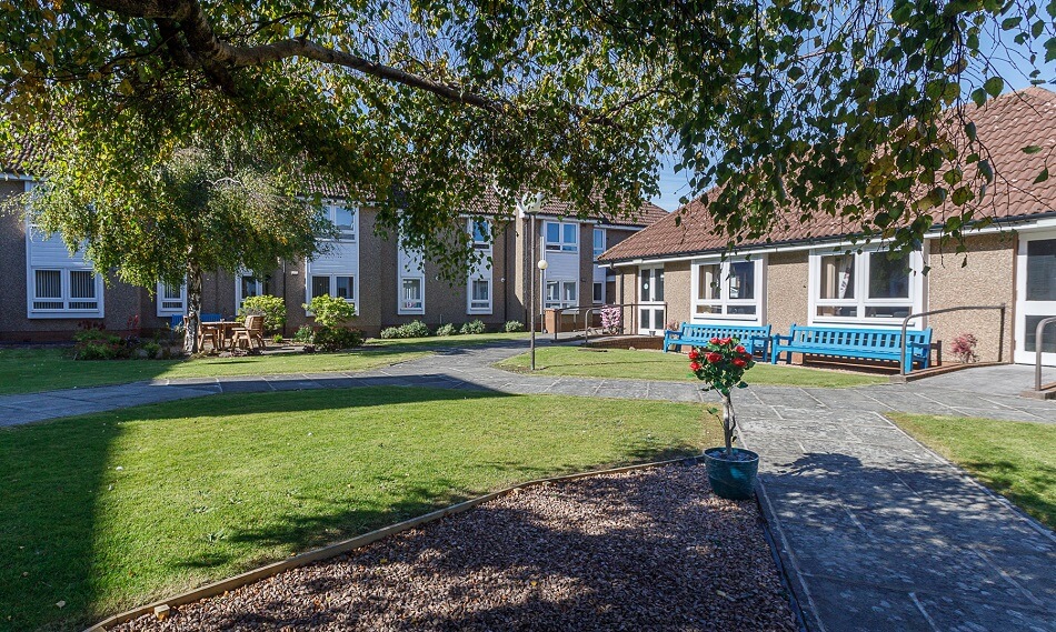 Gardens and shared walkways at Ore Valley