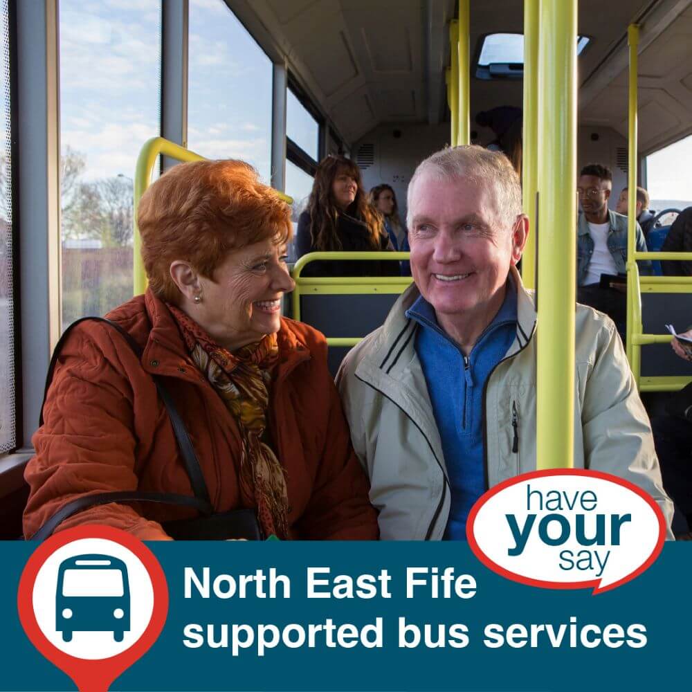 Have your say on supported North East Fife bus services