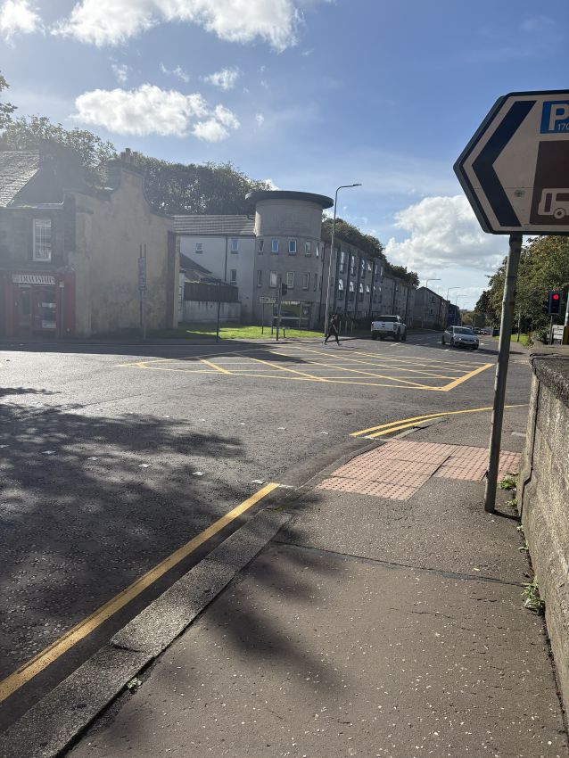 Pittencrieff Street after the roadworks