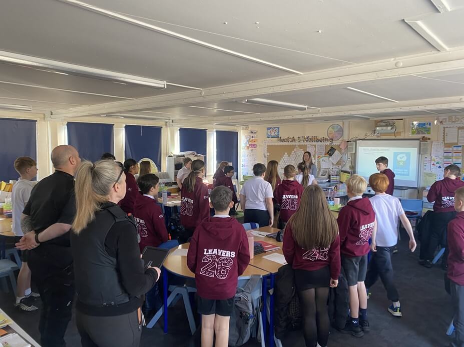 Partnership working helping create safer communities across the Kirkcaldy area Pupils in a classroom