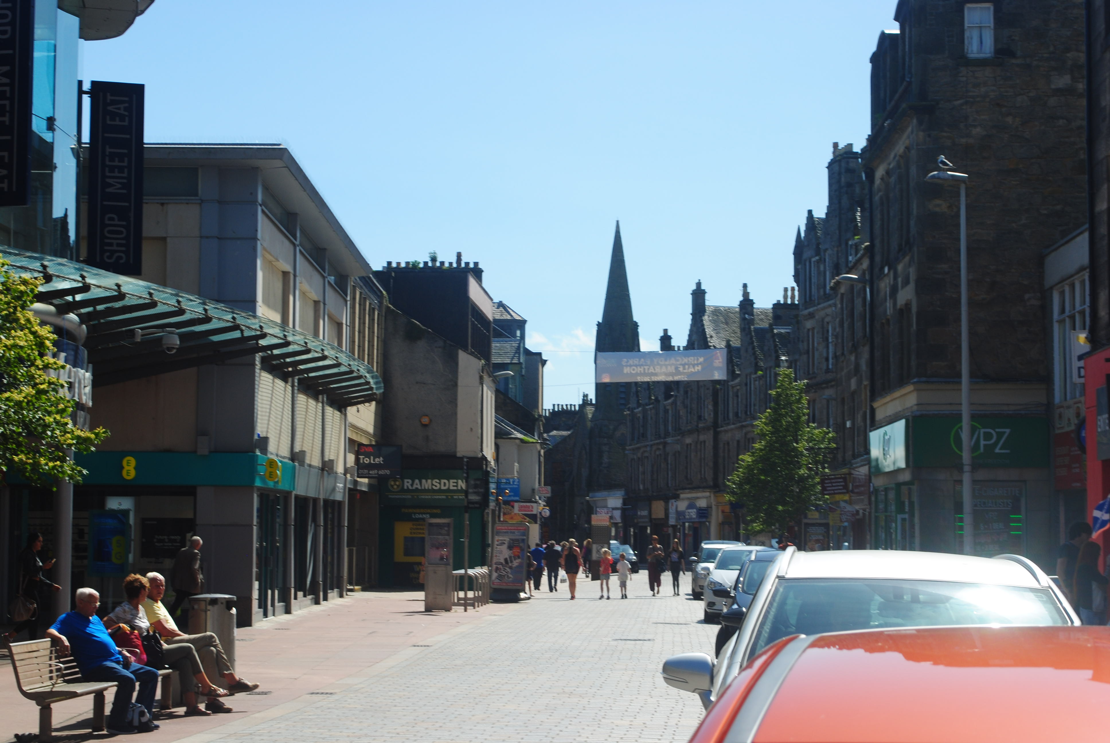 Kirkcaldy high street 