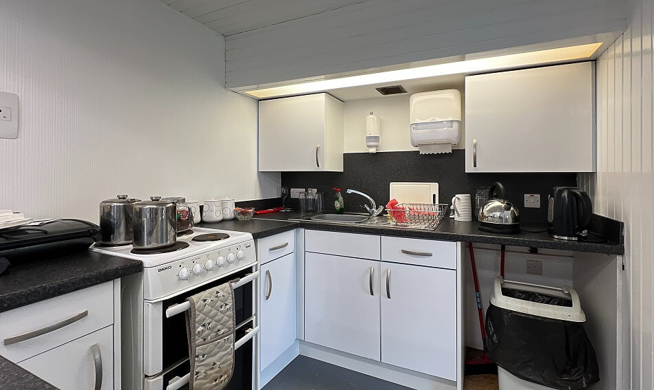 Kitchen area at Dollar Court
