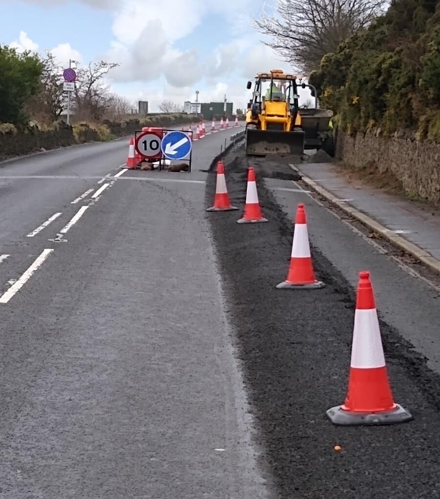 Photograph of the improvements at Kinghorn