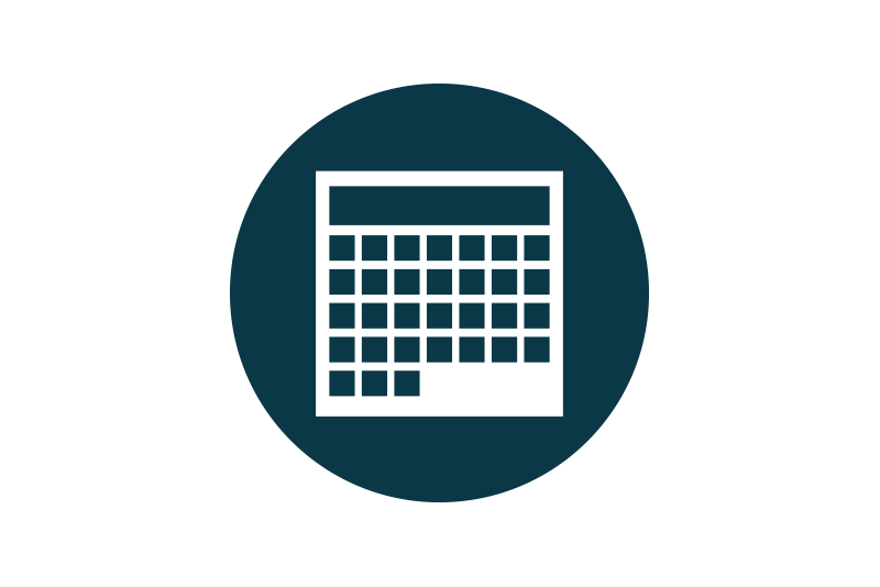 calendar icon