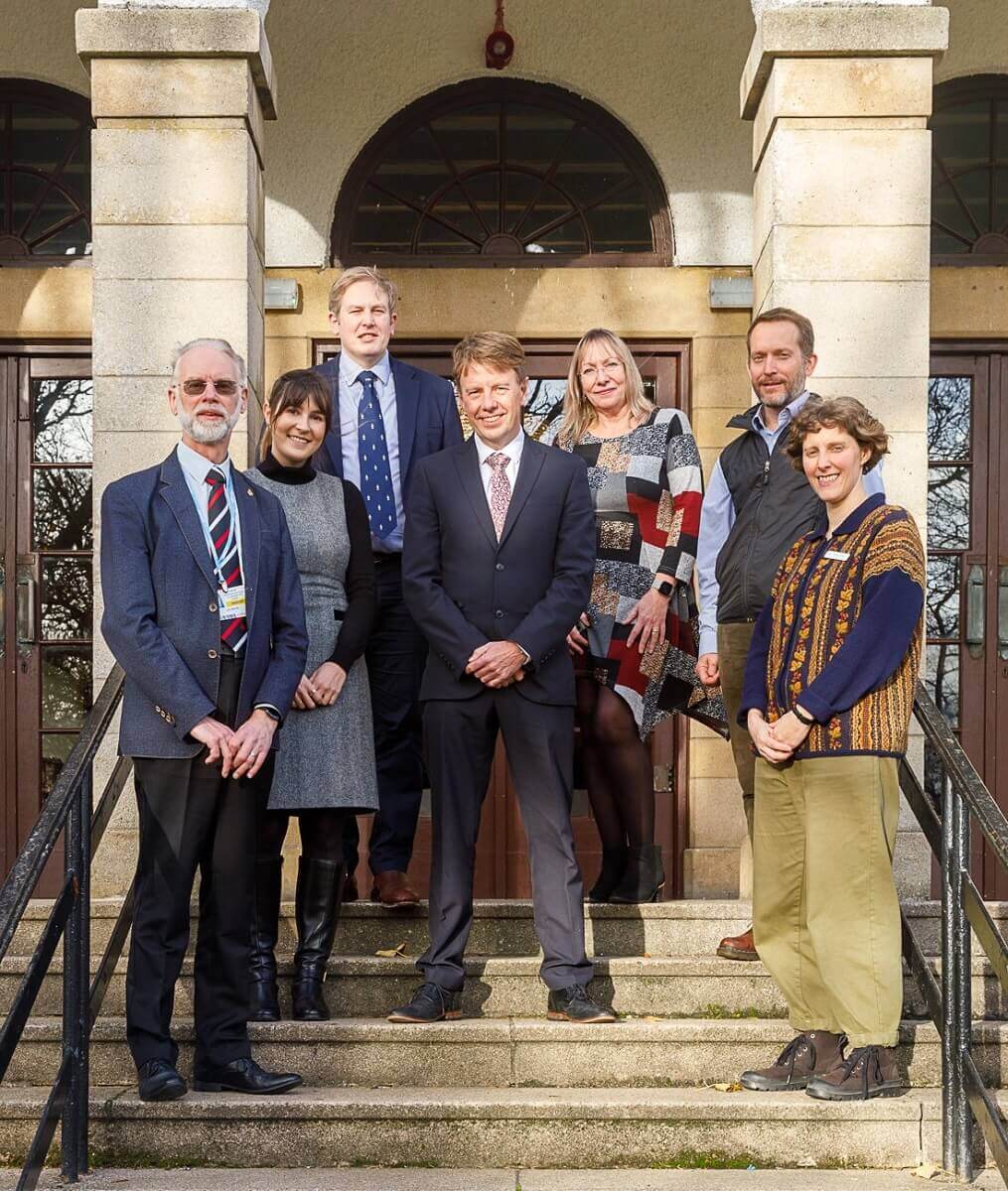 Speakers from the Fife COP conference stand on the steps of Glen Pavilion, Dunfermline. Speakers from the Fife COP conference stand on the steps of Glen Pavilion, Dunfermline.