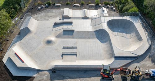 Skatepark - Dunfermline Skatepark reopens after £300,000 revamp