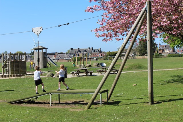 Thornton Public Park play space