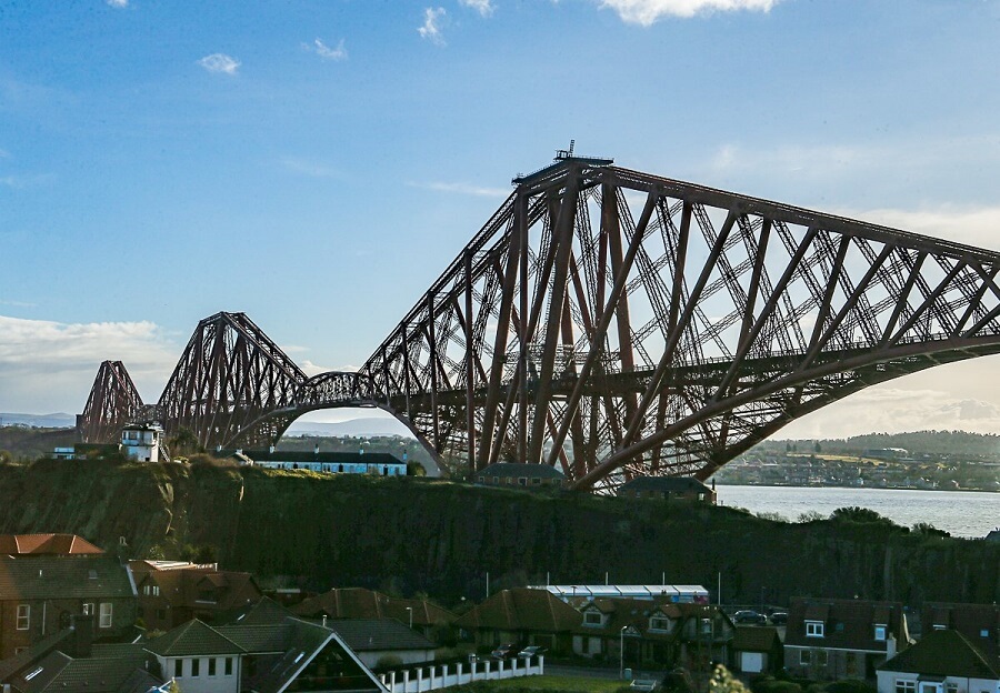 North Queensferry Forth Bridge - Council budgets for Fife’s recovery