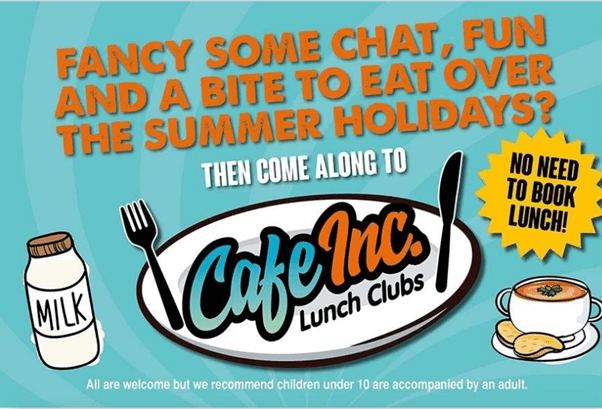 Cafe Inc lunch clubs Cafe Inc summer