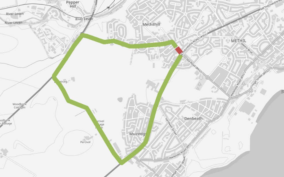 Methilhaven Rd diversion