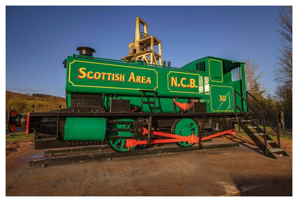 Historic train returns to Lochore Meadows - Historic train finally returns to Lochore Meadows
