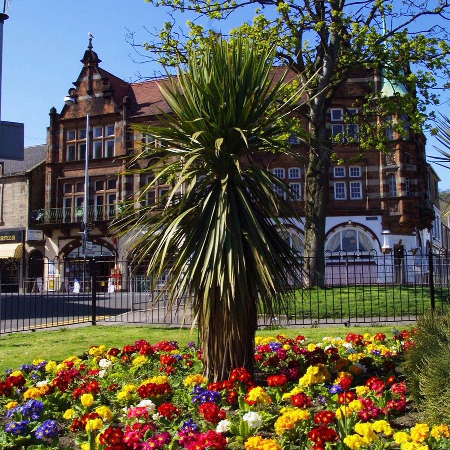 Burntisland town centre