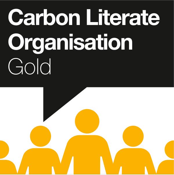 Gold Carbon Literate Organisation accreditation