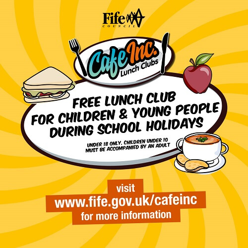 Cafe Inc returns for the summer holidays Cafe Inc returns for the summer: image of a white plate with a sandwich, red apple and bowl of soup with two pieces of bread
