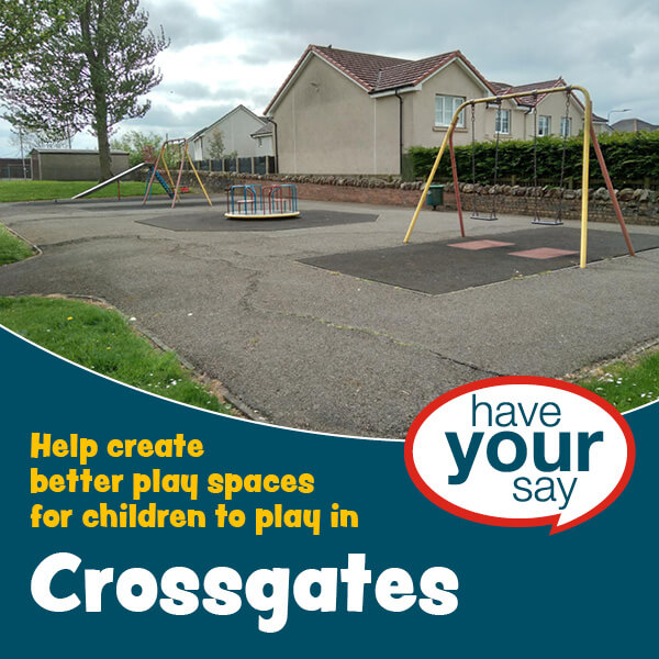 Play equipment in park