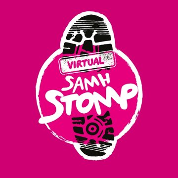 SAMH Virtual Stomp poster - Fife Stomps for SAMH