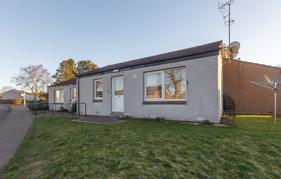 Exterior of a bungalow at The Riggs