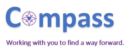 Compass Logo - Supporting Adults Who Use Drugs/Alcohol