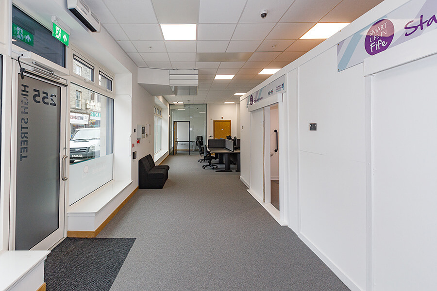 Interior view of Independent Living Advice Hub