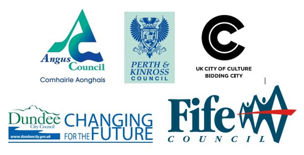 Logos of the local authorities involved in the city of culture bid