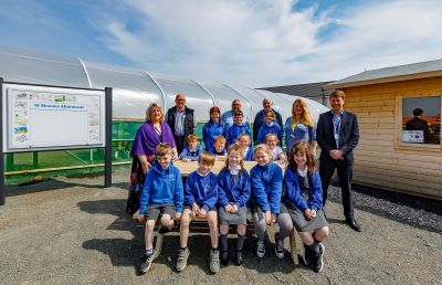 St Monans allotments opening - St Monans Allotments are blooming marvellous