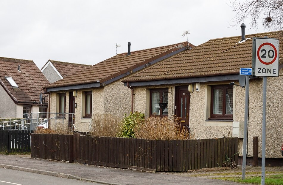 Bungalow with private front garden and ramps, if required, at Sea Road
