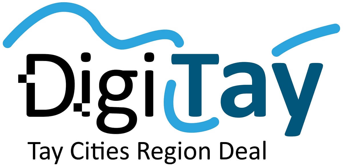 The new Digitay branding for the Tay Cities Digital Skills Project