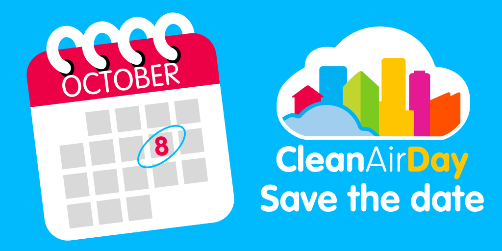 Save the date! - Let's make October 8 the cleanest Clean Air Day yet!
