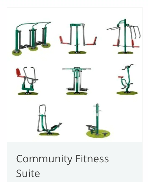 Outdoor gym equipment impression Image of outdoor gym equipment