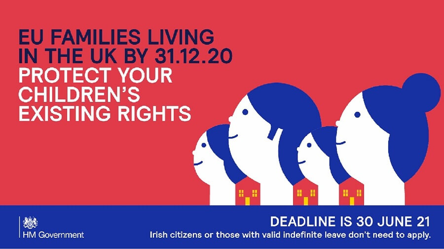 Protect your families rights - EU graphic - EU Settled Status and your family