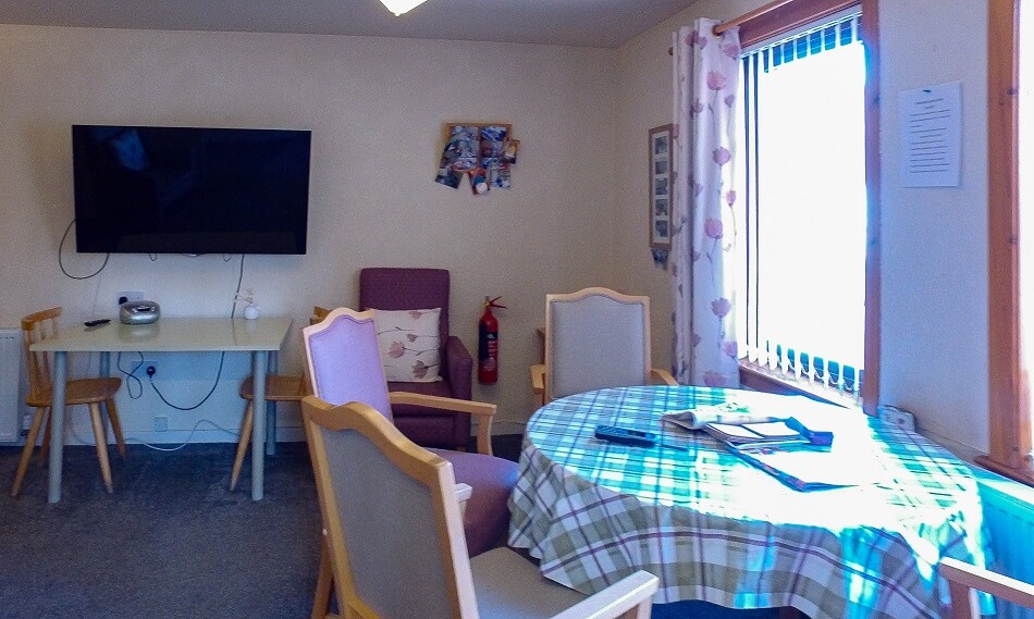 Communal lounge and TV area