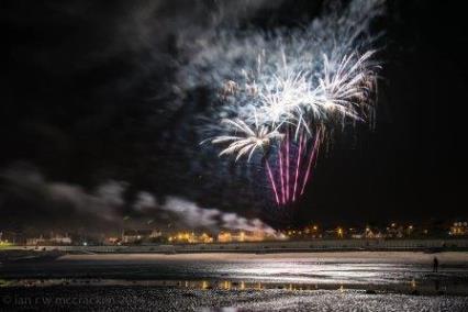 Fireworks in Burntisland