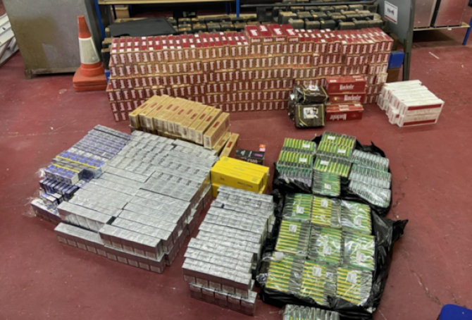 Illicit tobacco seized in Fife