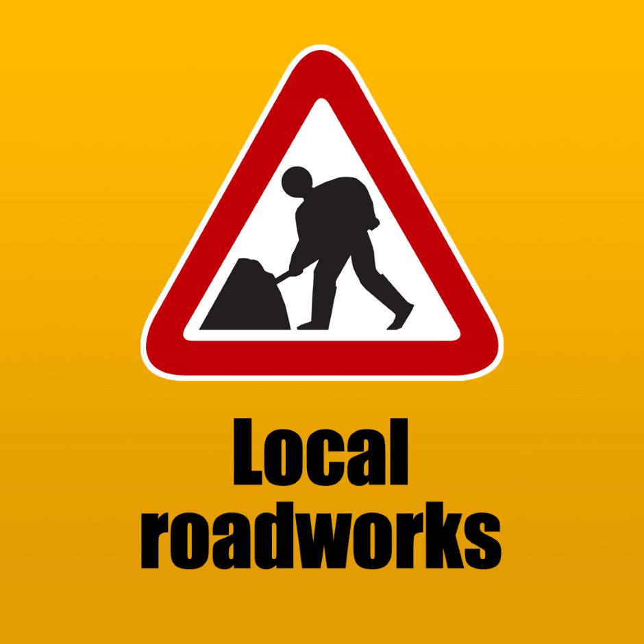 Local Roadworks  - Pavement improvement works on Minto Crescent, Glenrothes 