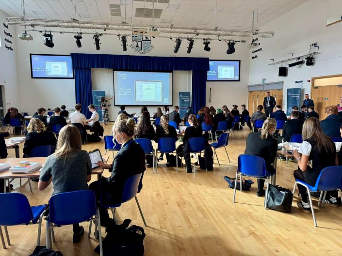 Progress for Kirkcaldy’s young people – with more work ahead Students at Viewforth High School, Kirkcaldy