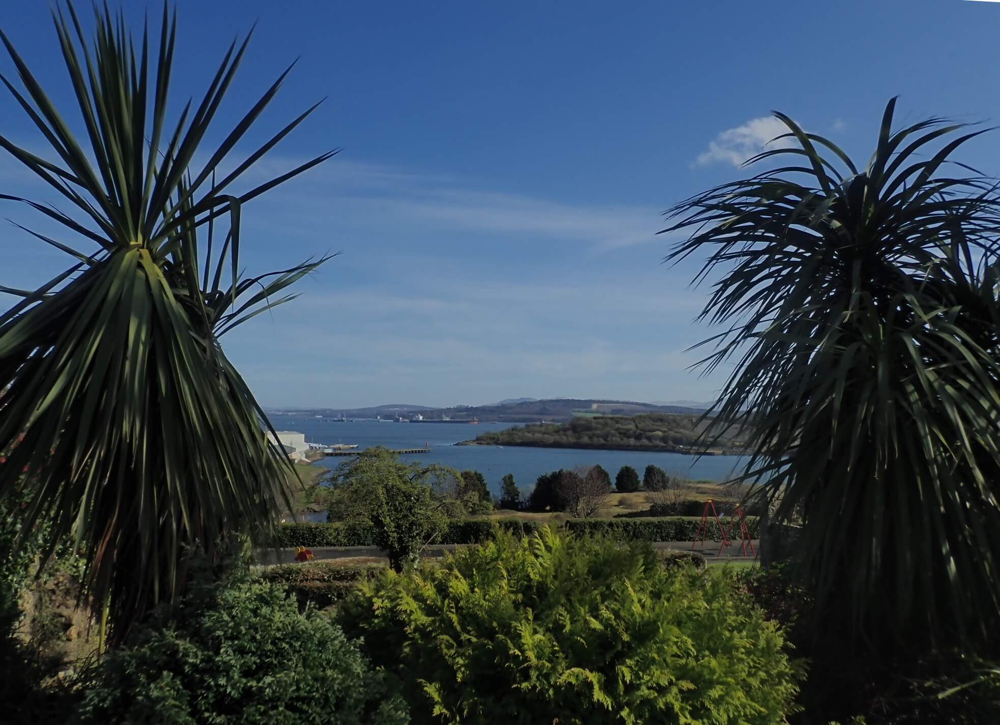Scenic view from Friary Park