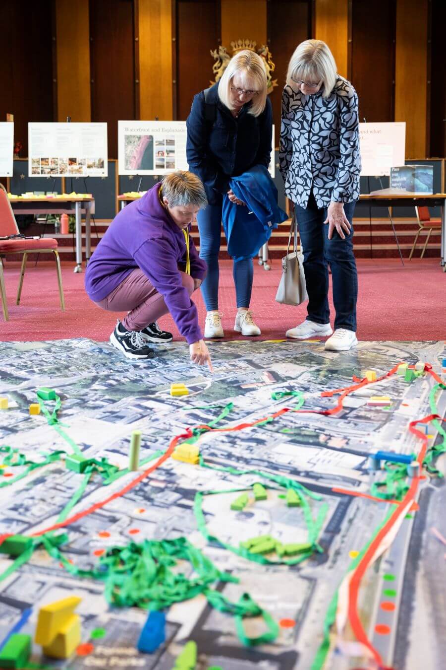 People taking part in the drop-in sessions for the regeneration of Kirkcaldy - Thank you to community after strong turnout at Kirkcaldy drop-in events