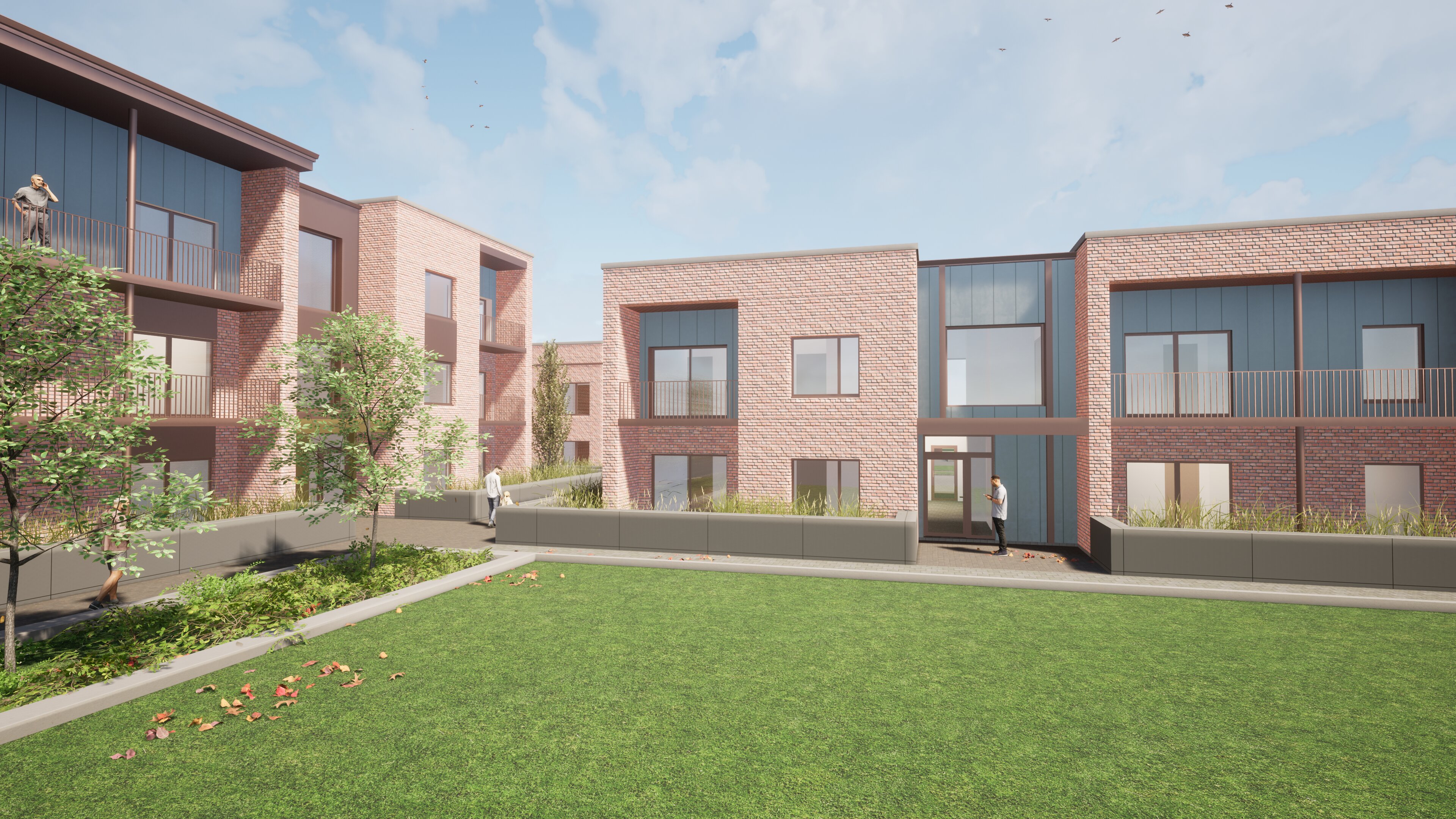 Artist's impression of Glenwood housing development Artist's impression of Glenwood housing development