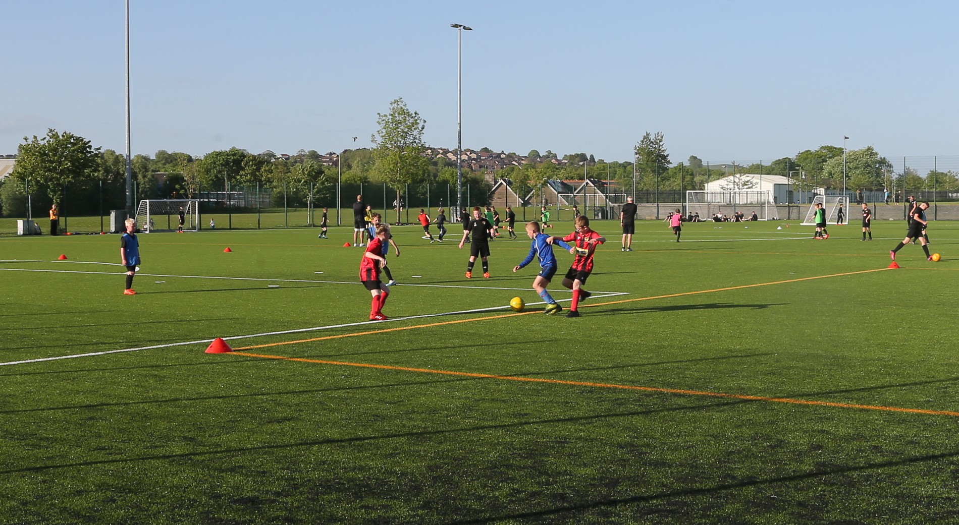 New astro pitch at Dunfermline High School