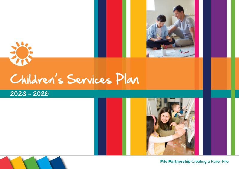 Fife Children's Services Plan 2023-26 cover