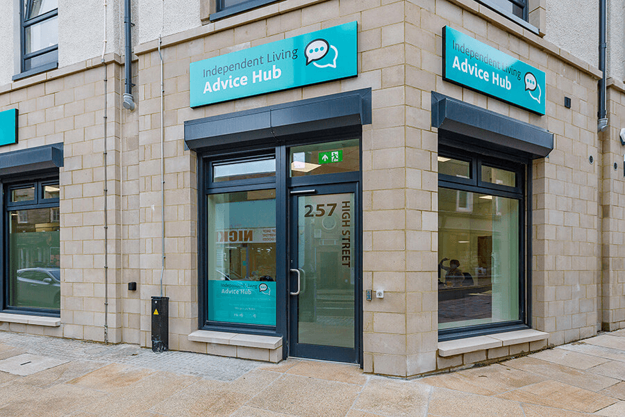 Exterior view of Independent Living Advice Hub