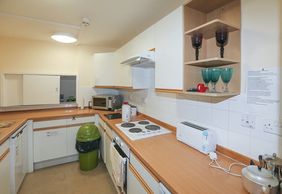 Communal kitchen at Lismore Place