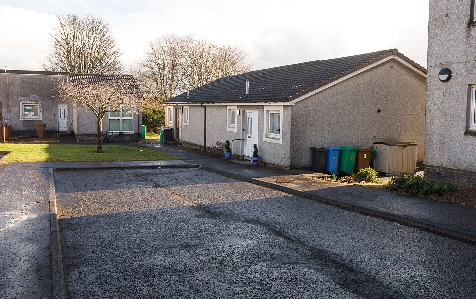 Exterior of Moir Court individual bungalows